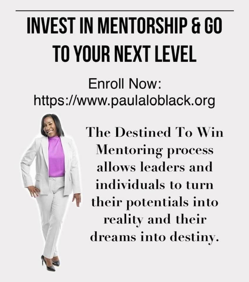 Mentorship Program by the Paula Loblack Ministries